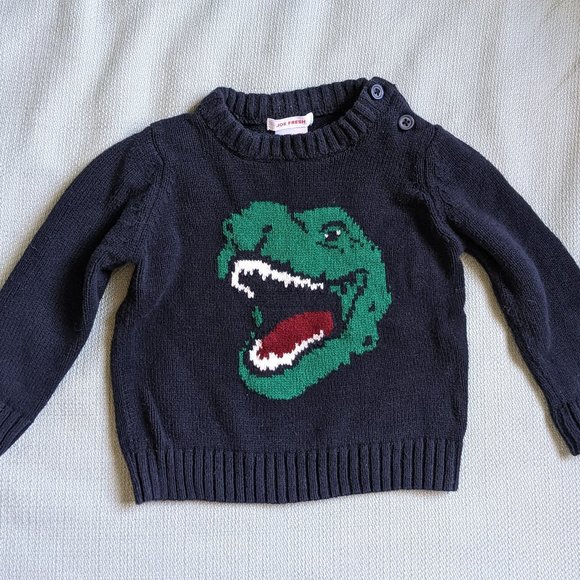 Baby/toddler Knit Dinosaur Sweater - Picture 2 of 2